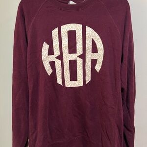 kBa monogram sweatshirt